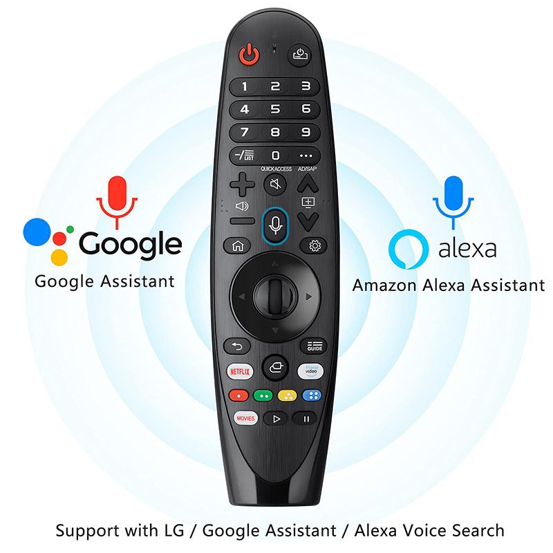 1Pc Replacement Remote Control For Lg Smart Tv Uhd Oled Qned With / Without Voice Magic Pointer Function Mr-20Ga Akb75855501