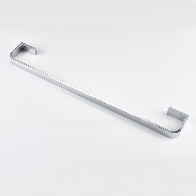 Stainless Steel Luxury Towel Holder Bathroom Wall Mount Single Towel Rack Chrome Washroom Accessories Towel Hanger Bar 30-50cm
