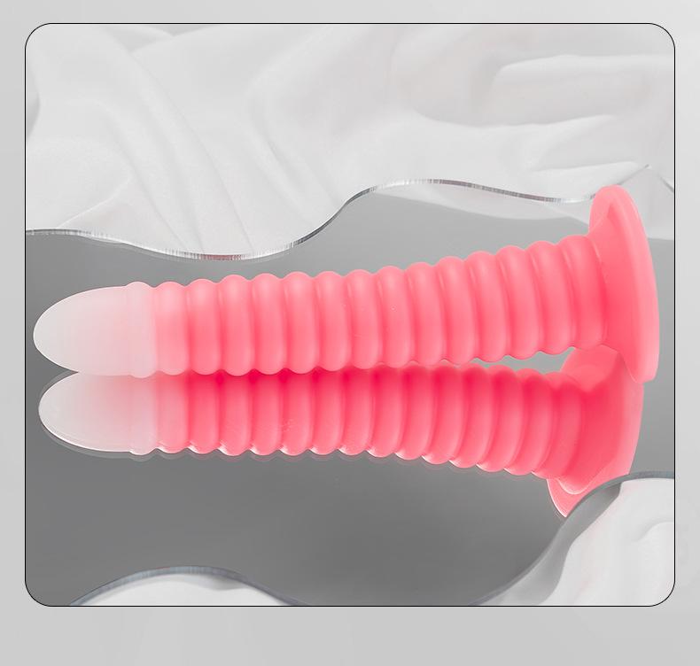 Deba Peach Charm Unisex Suction Cup Anal Massager 