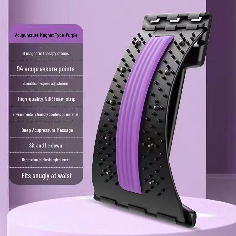 Lendenwirbel-Beruhiger: Rückenschmerzlinderung Traktionskissen mit Massage & Dehnung