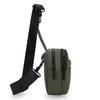 Herren Outdoor Brusttasche Umhängetasche Multifunktionale Umhängetasche Wasserdichte Kuh Handy Tasche