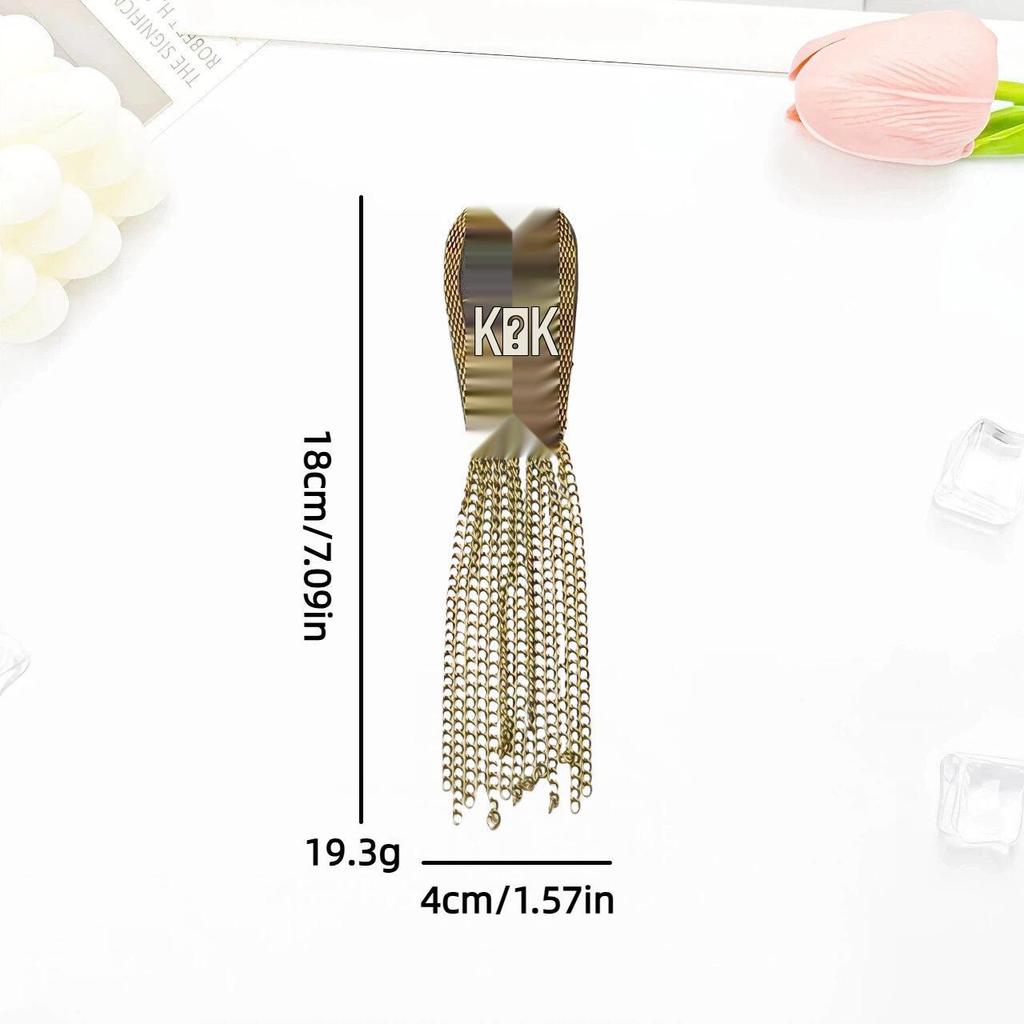 Handmade Metal Tassel Star Epaulet Armbands for Suits and Wedding Dresses