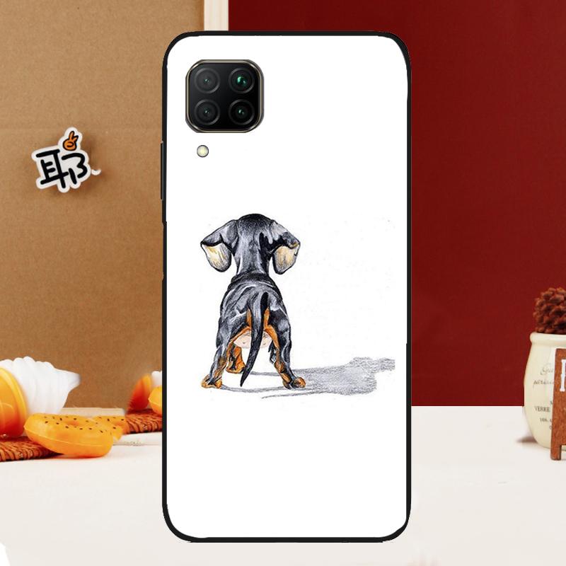 Dachshund Teckel Dackel Hund Für Huawei Nova Y70 Y91 Y90 Y60 Y61 Y72 Y73 3i 7i 8i 11i 12i 9 10 SE P20 P30 P40 Lite Hülle