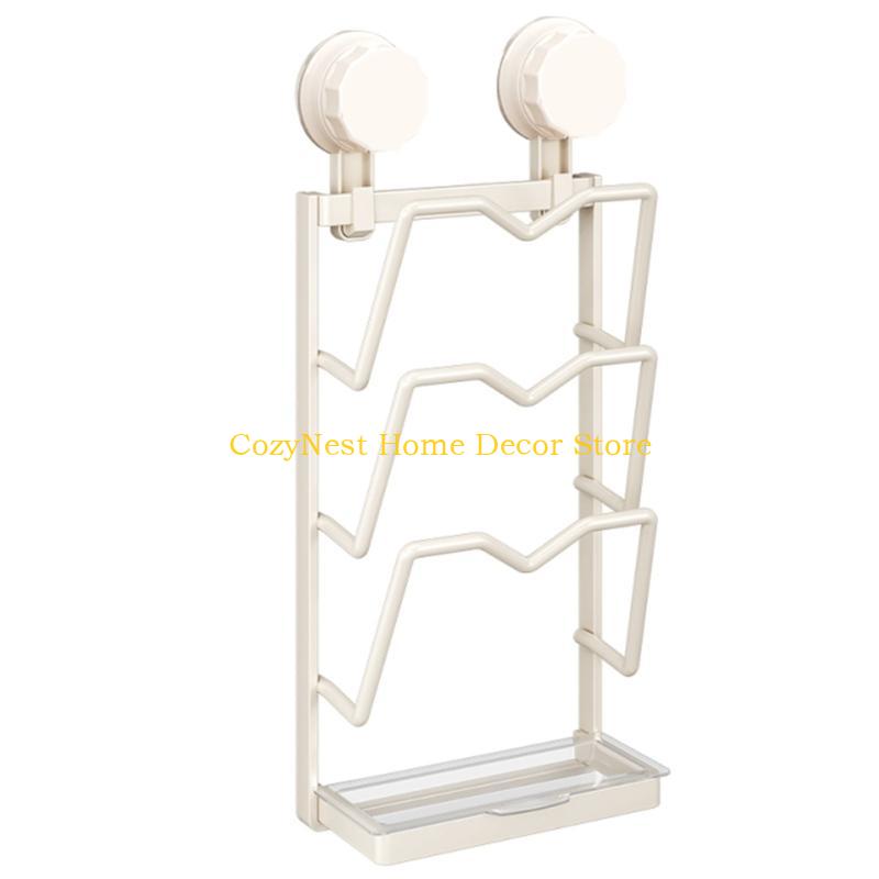 92MF Настенная подвесная корзина для хранения для кухни и хранения в шкафу прочные пластиковые проволочные конструкции с 3 отделениями для ежедневного использования 2-tier 1600₽