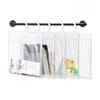 20 Stück Hängende Aufbewahrungstaschen mit Haken - Wiederverwendbarer, Wasserdichter & Staubdichter Organizer für Zuhause, Wohnheim, Klassenzimmer, Bibliothek & Apotheke