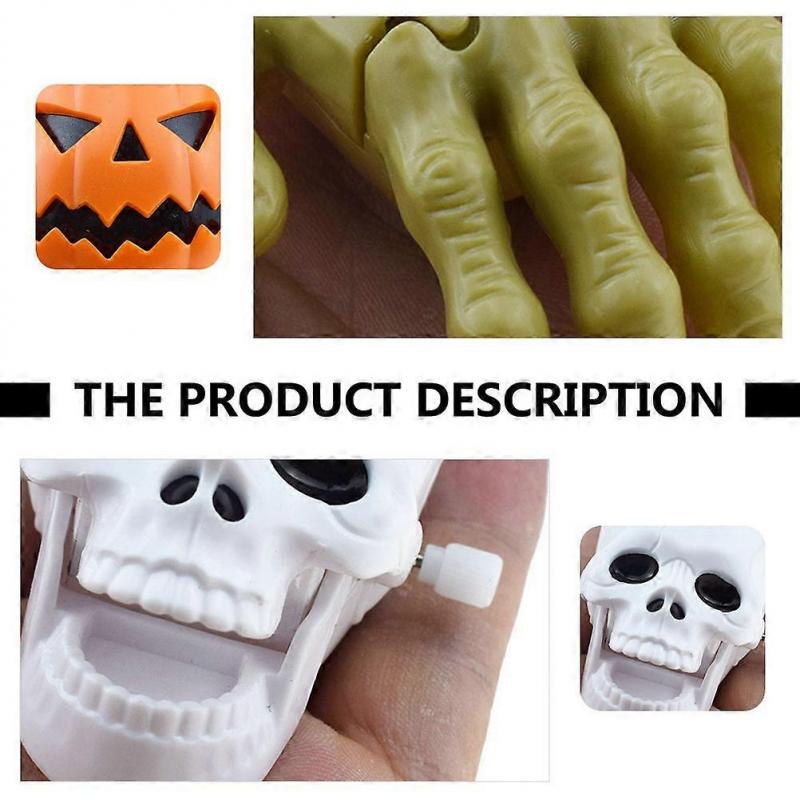 4pcs Halloween Wind Up Toys Halloween Toys for Kids Halloween Party Favors