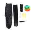 Outdoor Portable Volleyball Net Set System Portable Volleyball Set Professional Complete Net System for Outdoor Beach Backyard