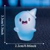 Glow In The Dark Ghost Halloween Luminous Resin Figures Small Ghost Garden Decor Holiday Atmosphere Props For Bedroom Living