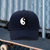 One Adjustable Graygreen Hat with a Tai Chi Print Pattern Featuring an Outdoor Sports Style for Both Unisex and Women An Ideal G