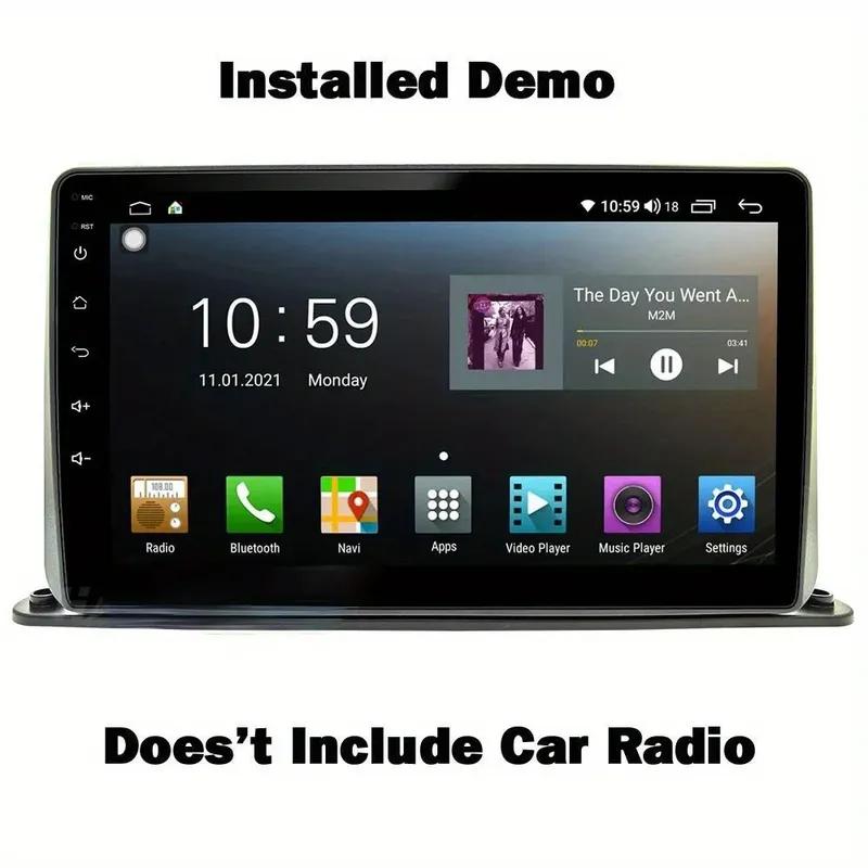 9“10” 12.3" Універсальна Android 2-DIN Панель для Автомобіля Вантажівки Радіо Стерео Панель Приладної Дошки Кріплення Декоративна Рамка Комплект Лицьова Панель