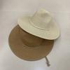 Delle Panama Straw Hat Wide Edge Texture Good Sun Protection Sun Hat Beach Hat Supply