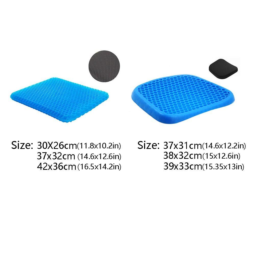 Foldable Gel Seat Cushion Portable Cooling Seat Pads Massage Honeycomb Gel Cushion  Car