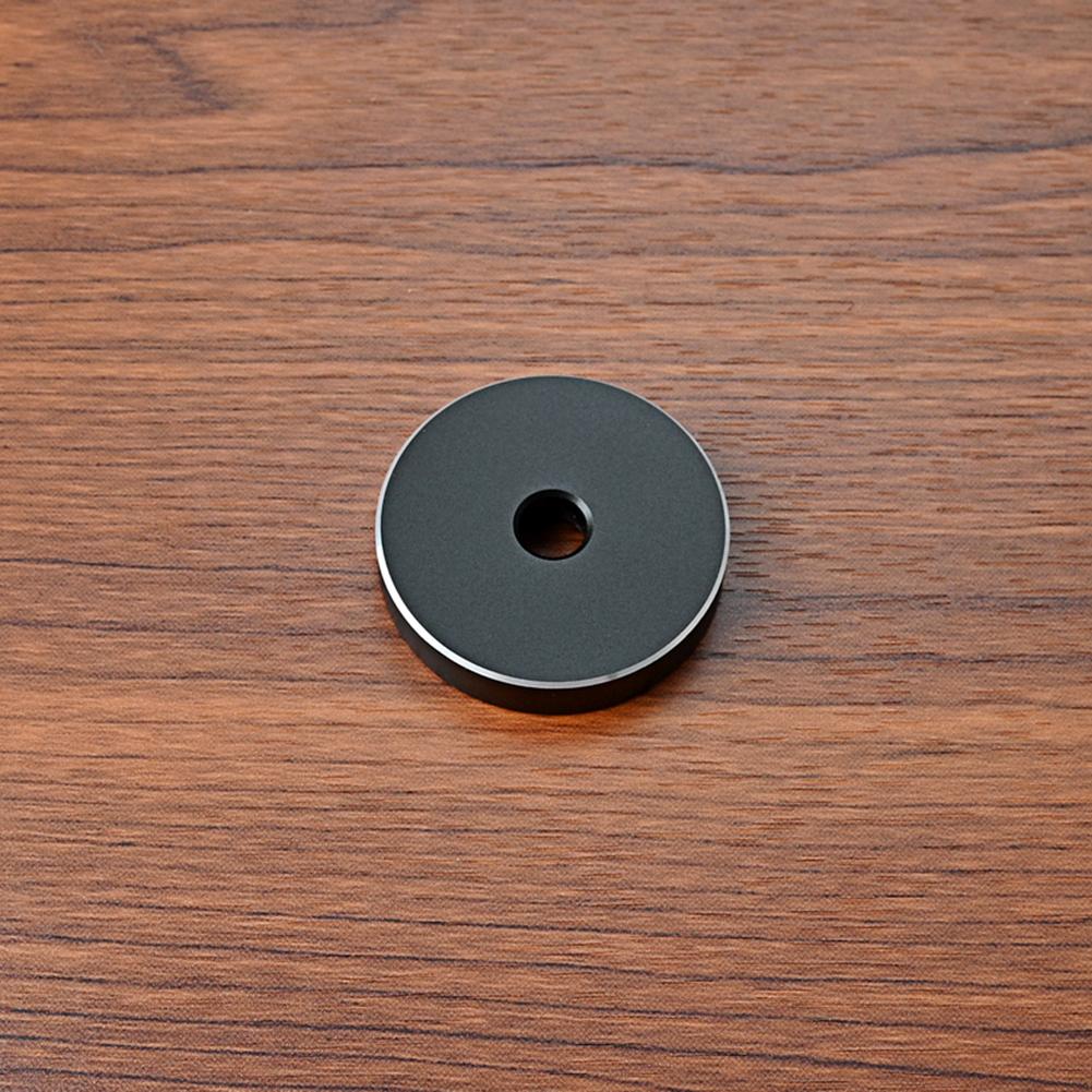 45 RPM Adapter Solid Aluminum Vinyl Record Turntables Adapter 7 Inch 45 RPM Middle Adaptor Durability Phonograph Accessories