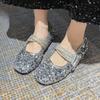 Bling Women Flats Loafers Shoes Crystal Bow Casual Summer Sandals Sneakers Designer 2025 New Trend Sport Shoes Woman