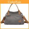 Canvas Tote Bag For Women With Zipper Pocket And Urban Style For Daily Use