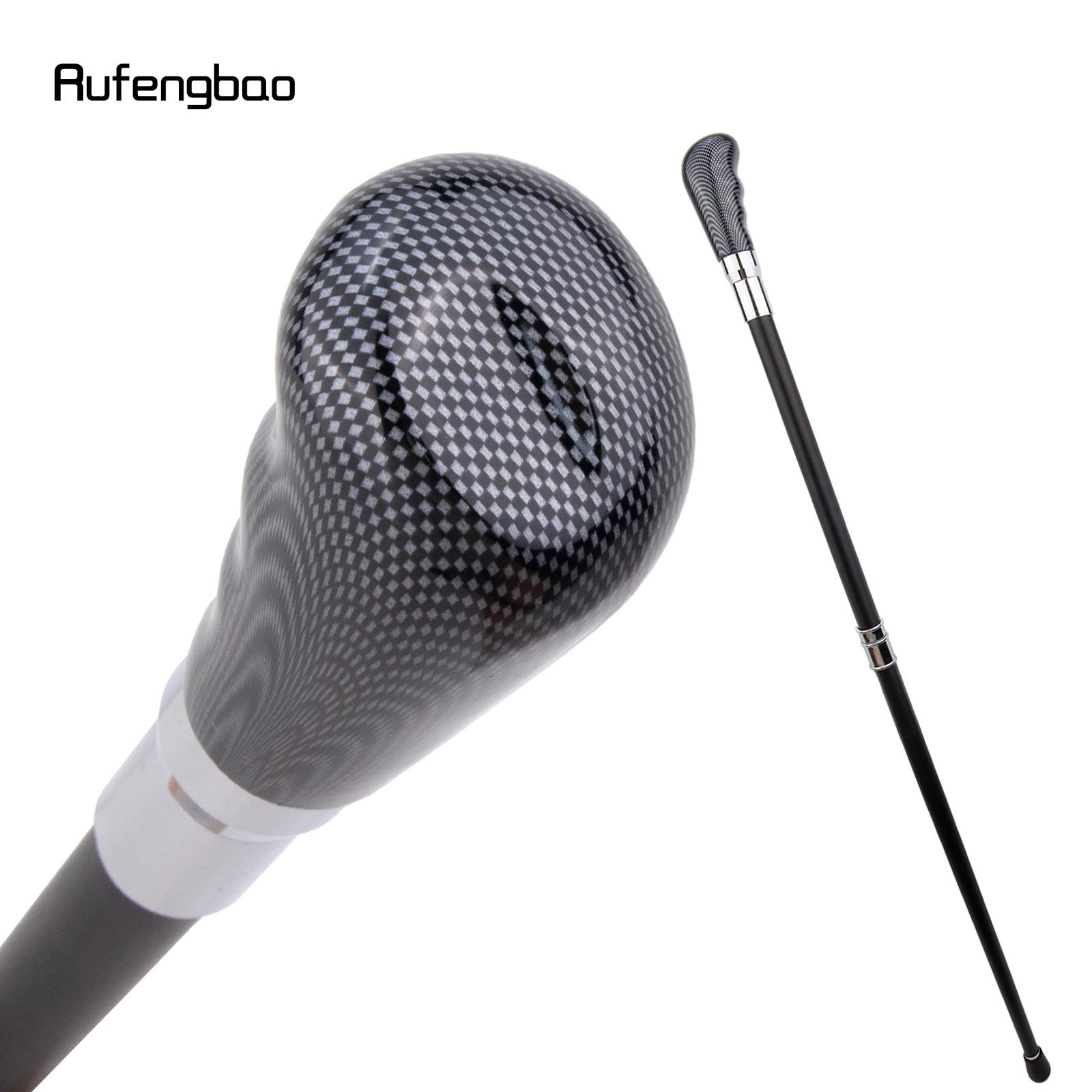 

Черная сетка серебряная трость модная декоративная трость джентльмен элегантная трость для косплея посох 94 см