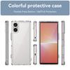 For Sony Xperia 5 V Phone Case Transparent Protective Phone Cover (Big Rear Lens Hole)
