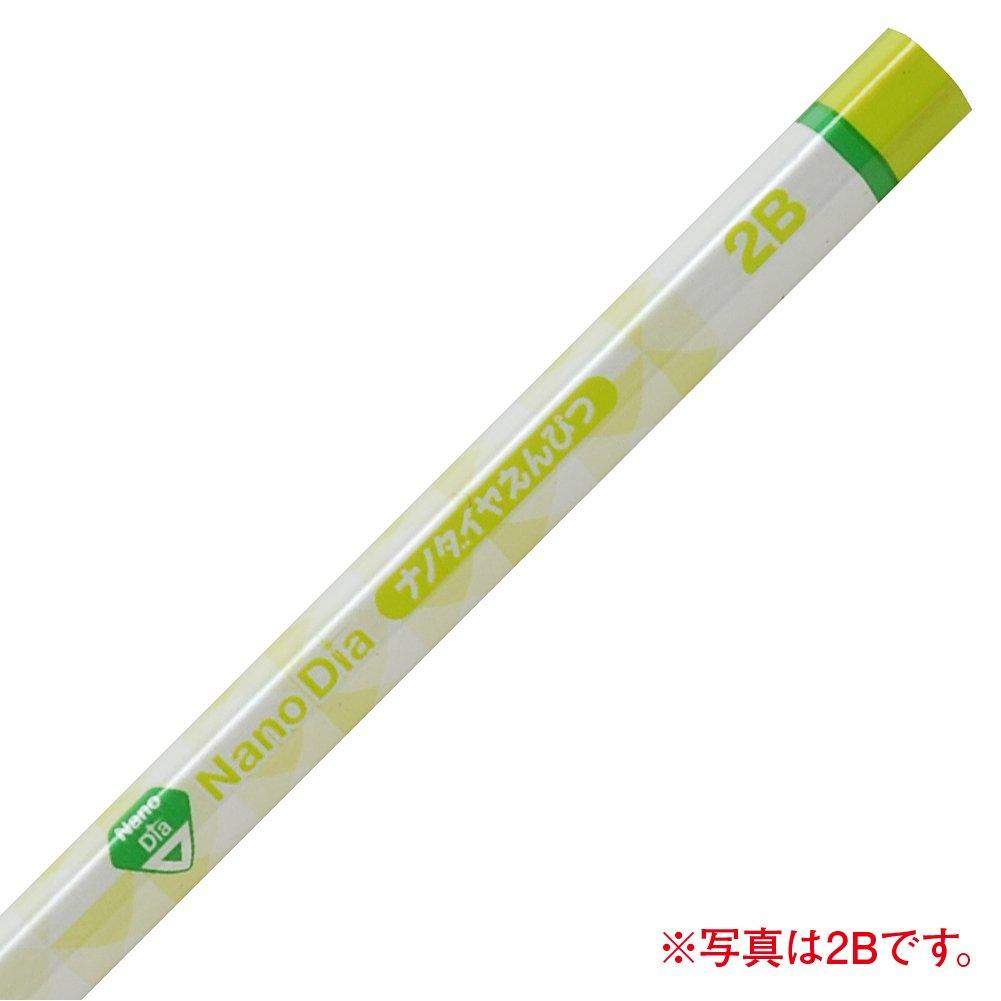 Mitsubishi Pencil Writing Pencil Nano Diamond B Green 1 Dozen K6900B