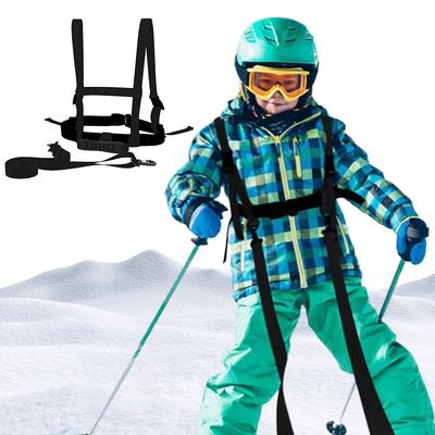 1/2/3PCS Kids Ski Safety Harness Snowboard Shoulder Strap Children Ski Training Belt Safety Traction Harness Rope For Beginner