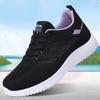 Women's Casual Shoes Breathable Mesh Soft-Soled Sneakers Flyknit Versatile Women's Loafers