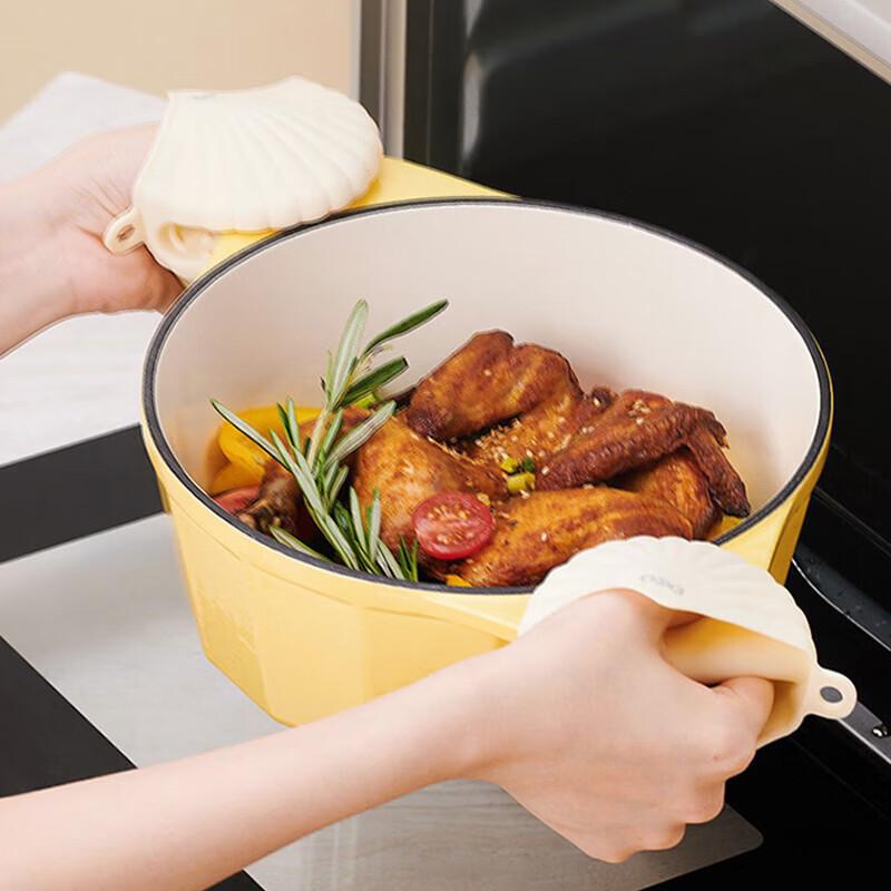 VISIONS Amber Glass Dinnerware Set