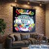 Custom Name Tapestry Cup-head Tapestry, Unique Design Tapestry, Suitable for Bedroom,Livingroom, Playroom,Heartwarming Fan Holiday Gifts