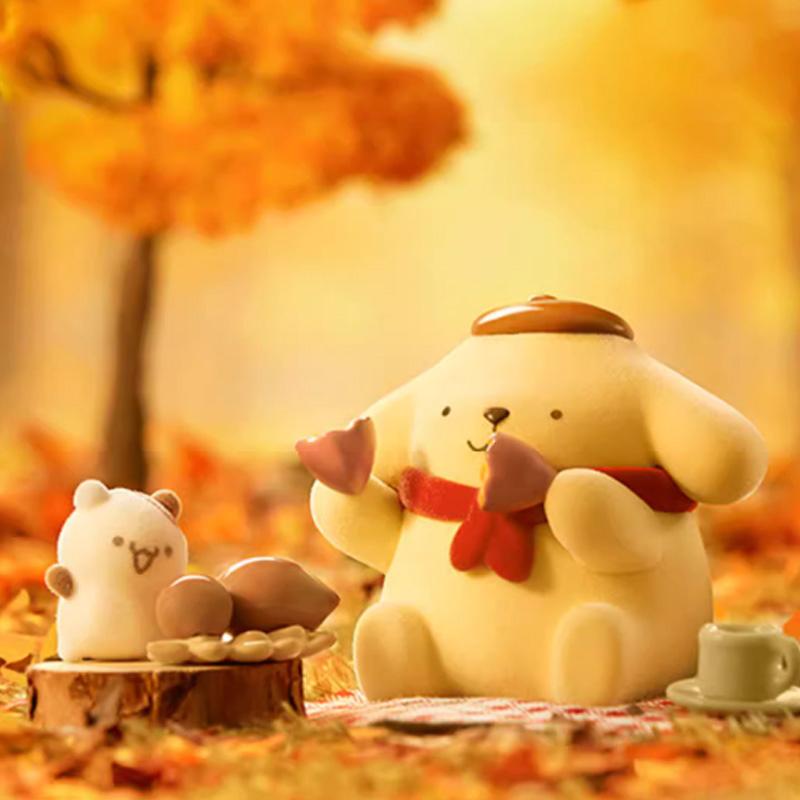 MINISO Pom Pom Purin The Four Seasons Series Blind Box PomPomPurin Anime Action Figure Surprise Bag Collection Models Toys Gifts