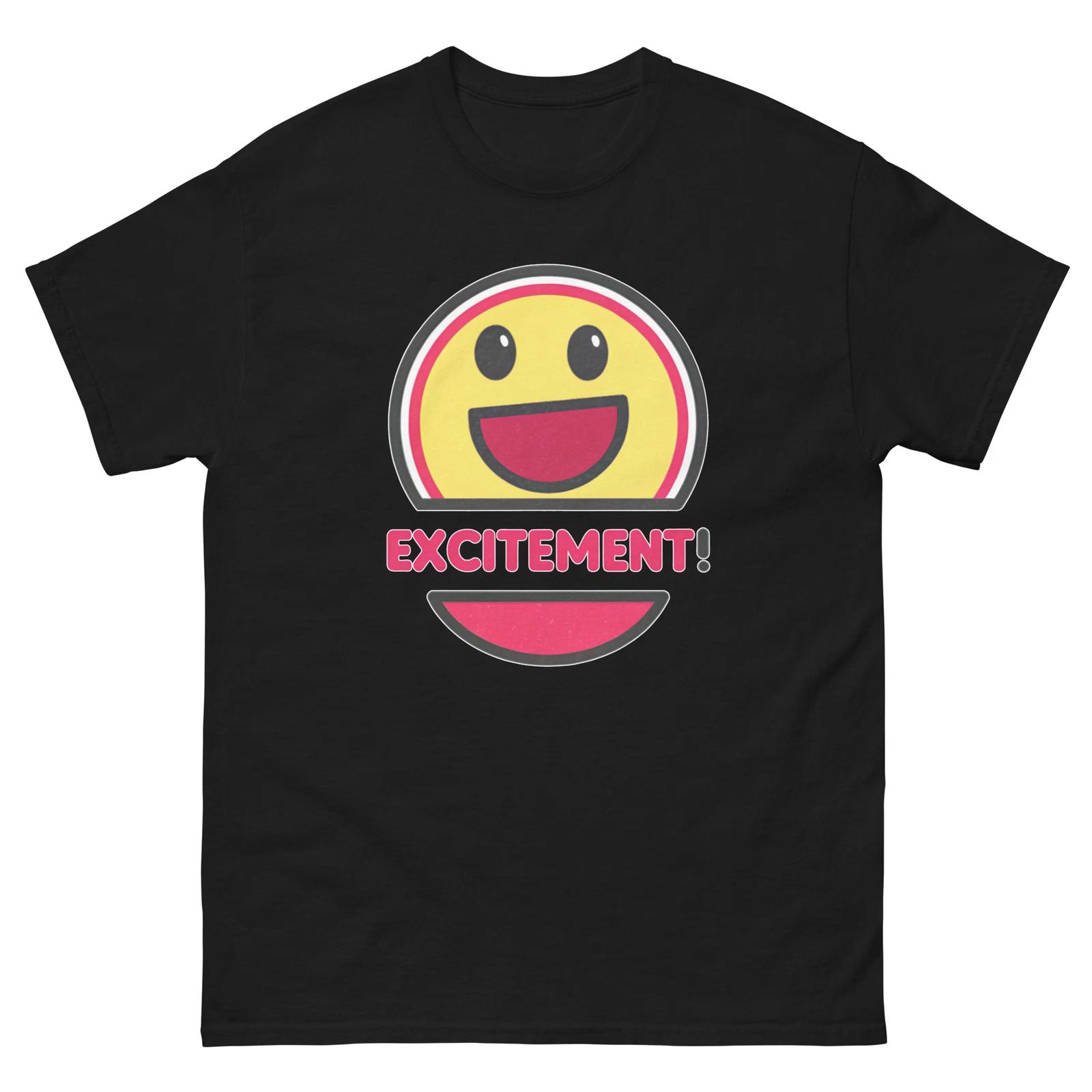 

Excitement Emotion Illustration Bright Vibe T-Shirt L