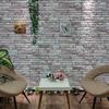 VidaXL 3D Wall Panels with Dark Gray Brick Design 10 Pcs EPS