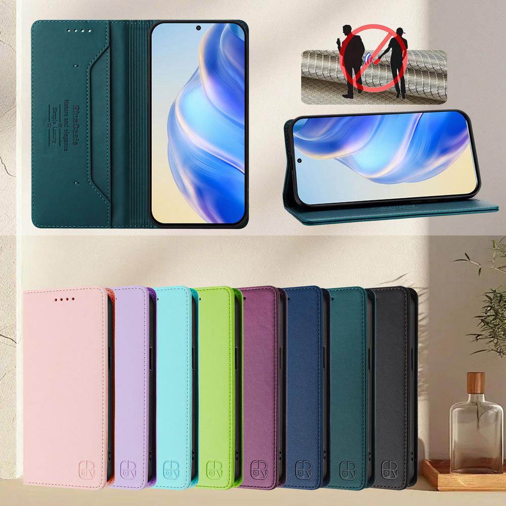 Flip Case For OPPO A5 Pro 5G 4G RFID Leather Wallet Etui For OPPO A6 GT A5X A3X A40 A60 A80 A18 A38 A58 A78 A79 A98 Magnet Cover
