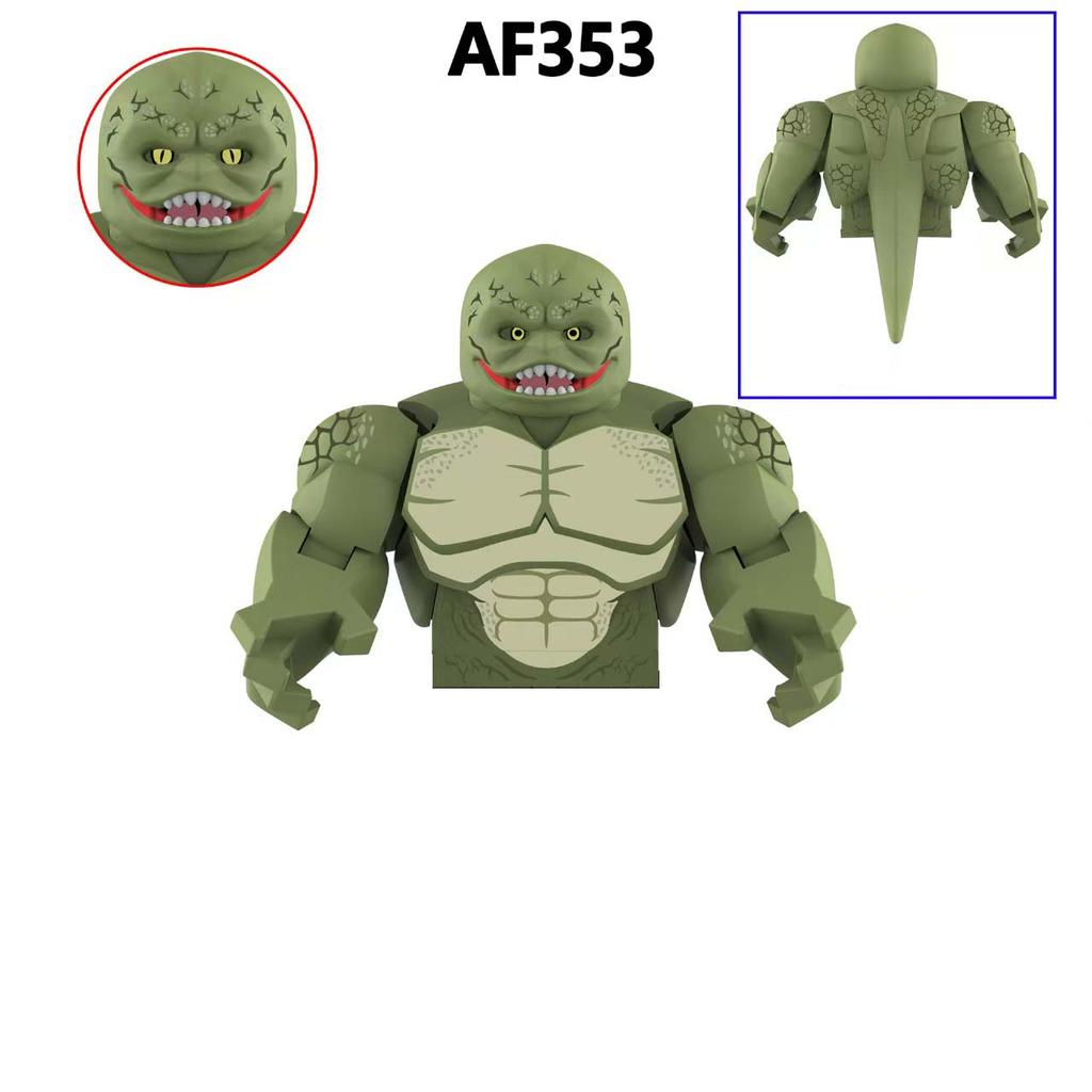 Non-Toxic New Movable Model Mini Bricks Lizard Rhino Abomination Assemble Compatible Action Figures Puzzle Kids Toy Building Blocks Gifts