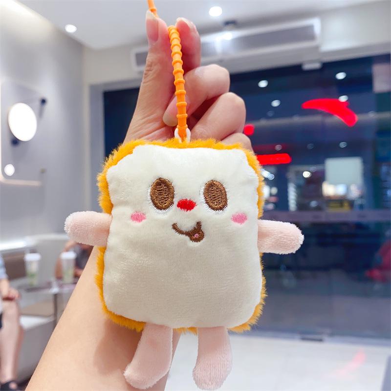 Capybara Plush Keychain - Adorable Cartoon Pendant Toy Gift for Kids