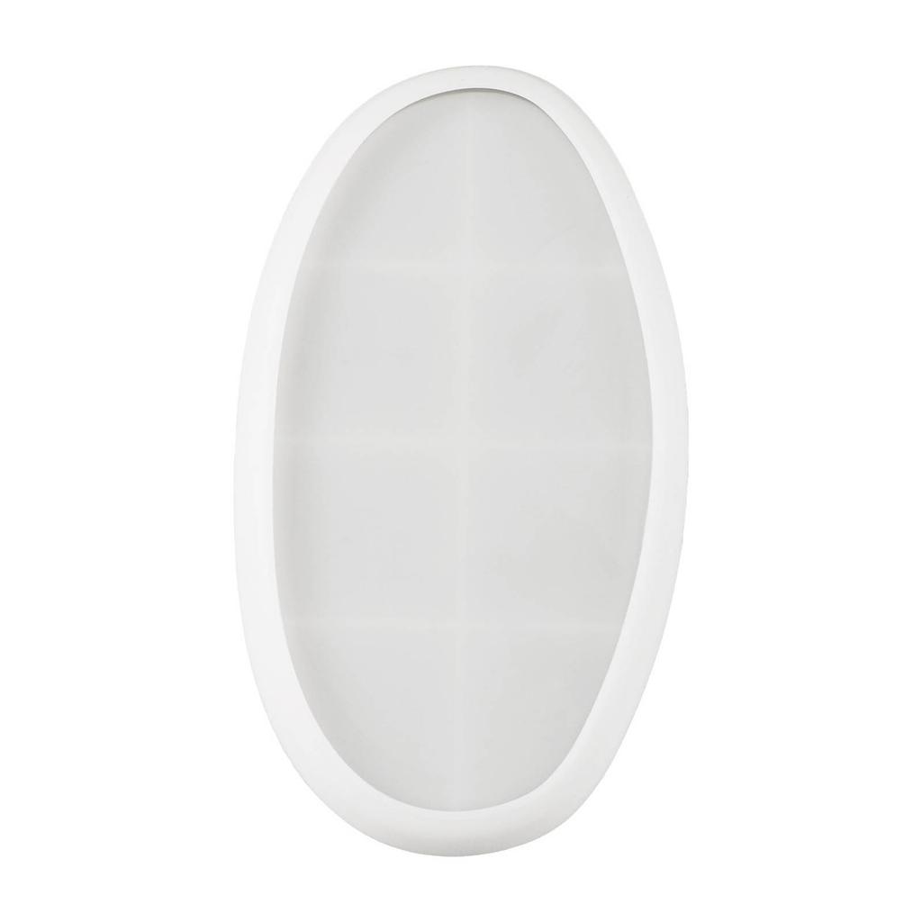 DIY Crystal Oval Trays Silicone Molds Unique Storage Dish Resin Molds Birthday Gifts Rolling Tray Mold DIY Plate Molds