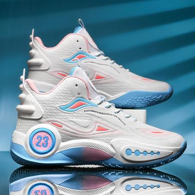 Mode Herren-Basketballschuhe Sportplatz Männlich Luxus Hochwertige Basketballstiefel Damen Wasserdichte Straßen-tragbare Tennis-Sneakers