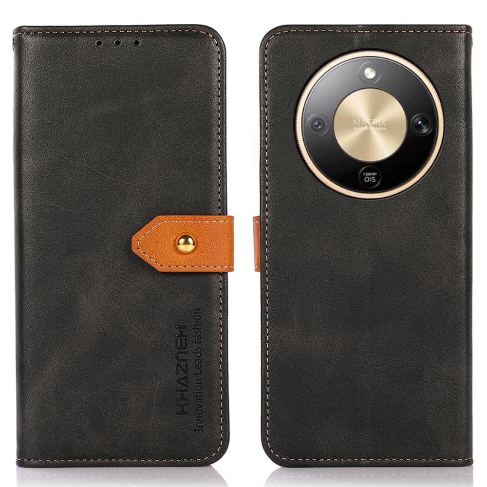 KHAZNEH Wallet Phone Case For Honor Magic8 Lite 5G/X70 5G/X9d 5G Stand Leather Flip Cover