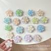 Color Sequins, Three-Dimensional Flowers, Mobile Phone Airbag Holder, Magnetic Telescopic Ring, Suitable For Magsafe Desktop Watching Dramas