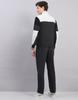 Monte Carlo Men's Regular Fit Colour Block Stand Collar Full Sleeve Tracksuit