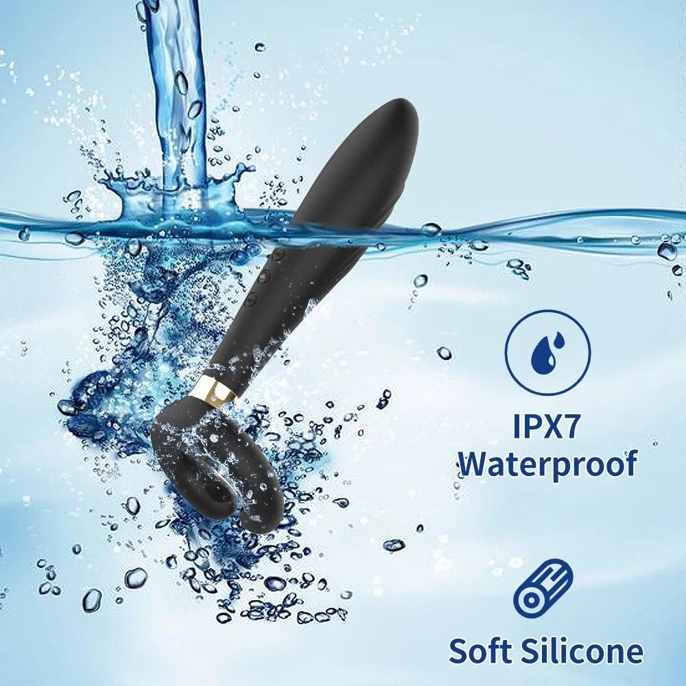 Penis Masturbator G Spot Vibrator Double Penetration Clit Clitoral Dildo Vibrador Juguetes Sexul3s Adult Sex Product for Couples