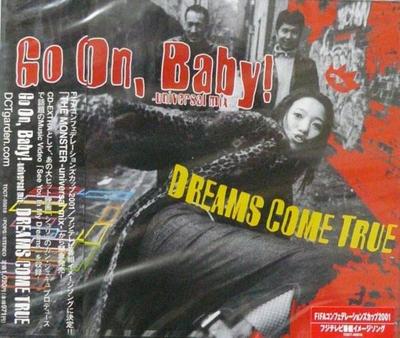 CD DREAMS COME TRUE - Go On,Baby!-universal Mix- TOCT55018 Virgin DCT 2001 Japan ObiJapanese Pop/Rock Used