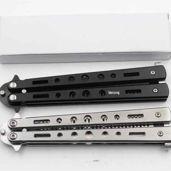 Butterfly Comb Practice Tool (Unsharpened) for Outdoor Camping and Flipping Practice