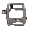 Aluminum Frame Cage for GO 3S for GO3 Action Camera Protective Cage Case Housing Protector with Cold Shoe Mount for