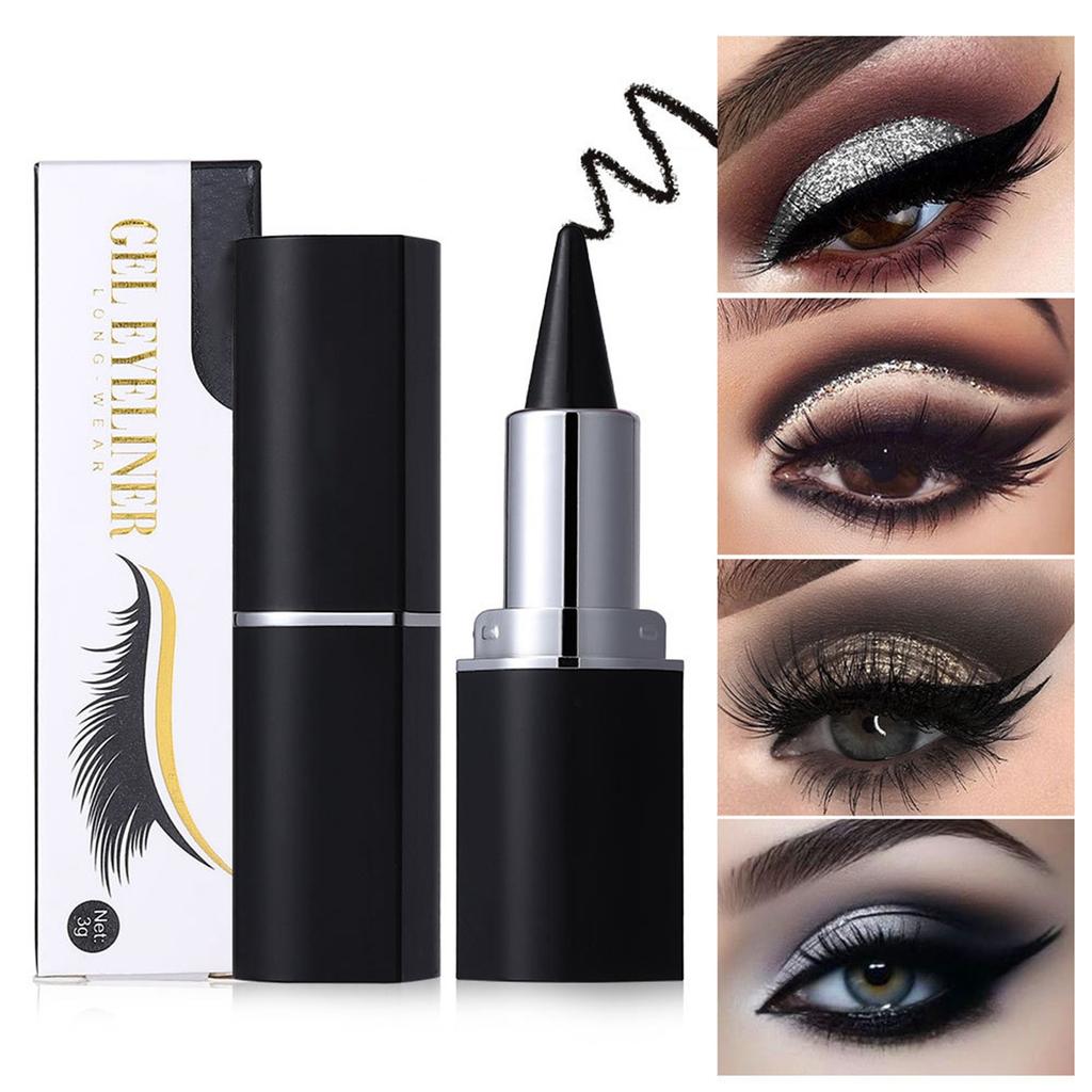Dlouhotrvající Vodotěsný Rychleschnoucí Make-up Očí Černá Studená Barva Hrot Pera, Snadná Kontrola Tloušťky.