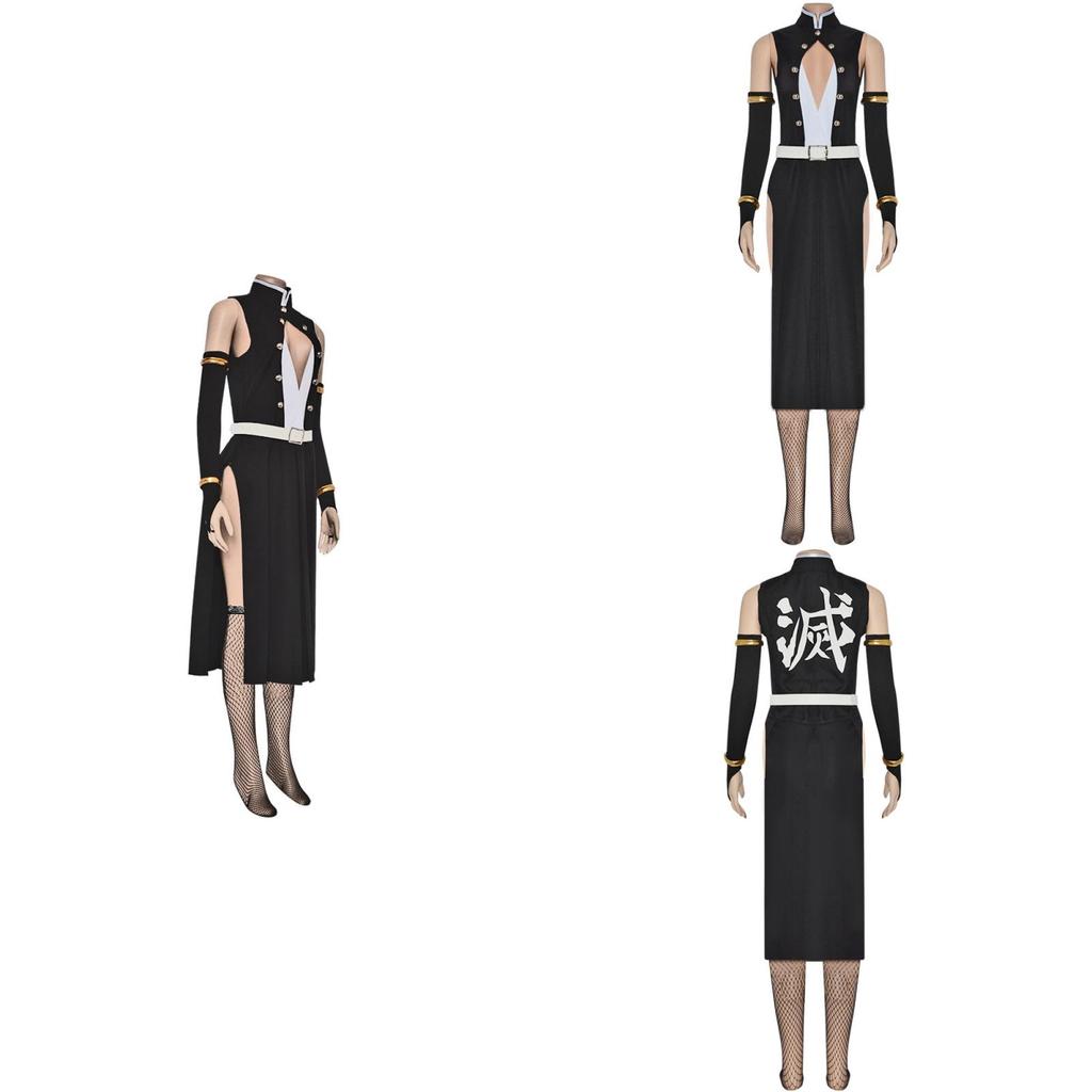 Demon Slayer Cosplay Outfit With Recycled Fiber For Anime Conventions