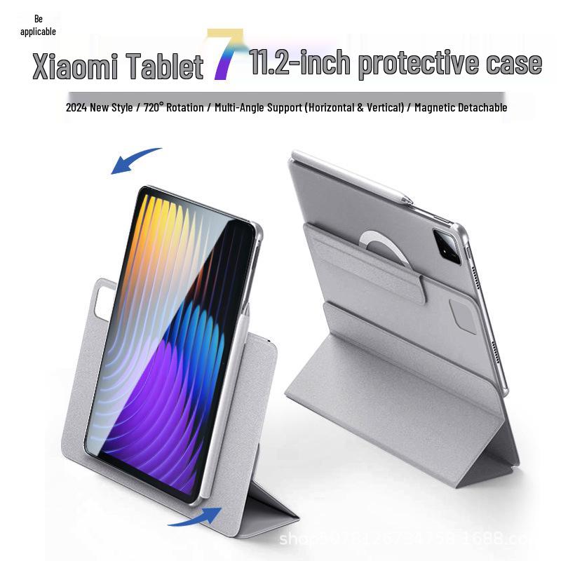 Xiaomi Tablet 7 Case: 11.2-inch Magnetic Detachable Hard Shell for 2025 6sPro Model