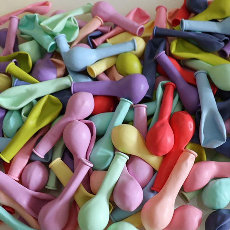 10-12 Inch Thickened Macaron Latex Balloons for Weddings and Birthdays