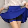 Faldas cortas de talla grande para S-4XL, Falda plisada de cintura alta para mujer, falda coreana elegante