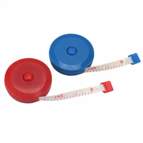 Retractable Tape Measure Pocket Body Tailor Sewing Craft Cloth Tape Measure 1.5m Random Color Portable Convenient and Clever