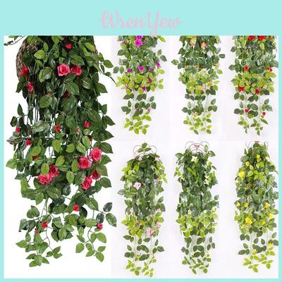 Beautifully Realistic 90 Cm Fake Silk Rose Vine For Perfect Home Decoration And Hanging Decor
