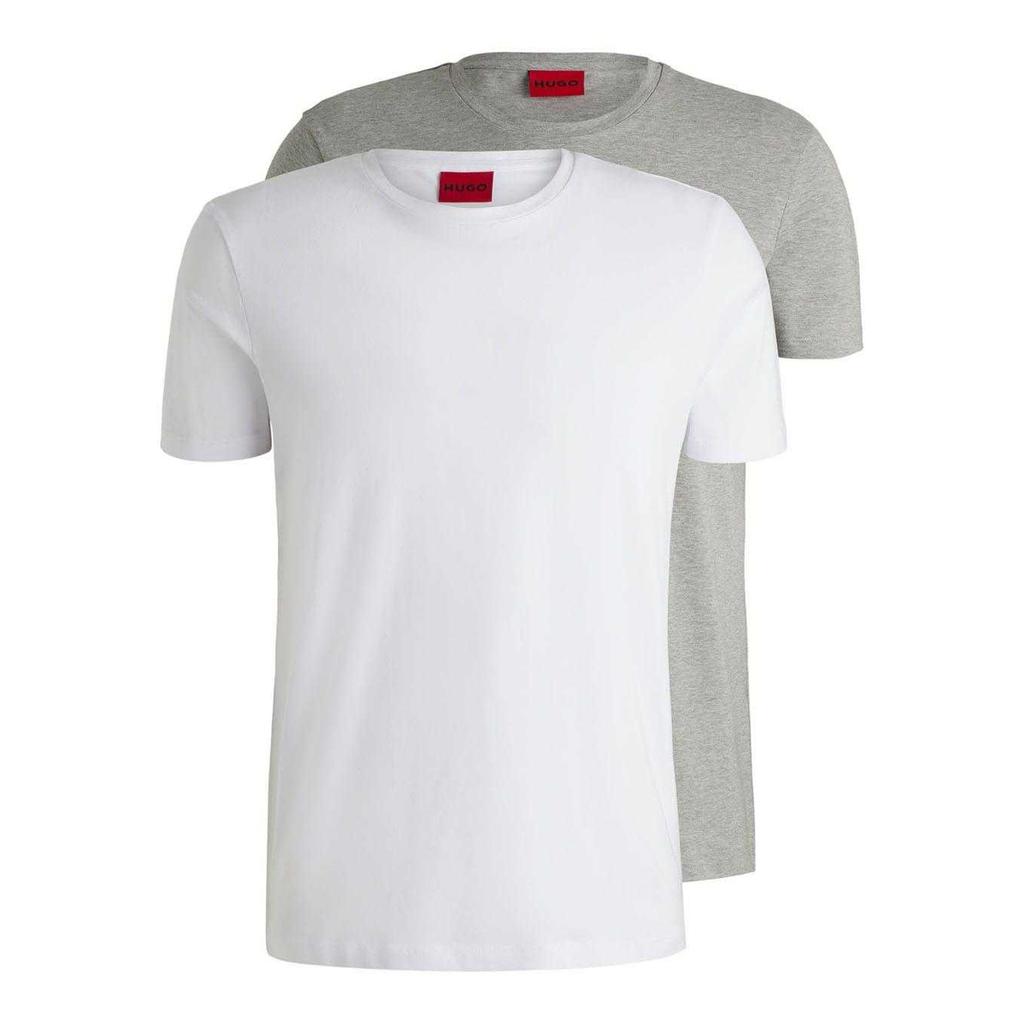 Hugo Herren Stretch Slim T-Shirt (Packung mit 2)