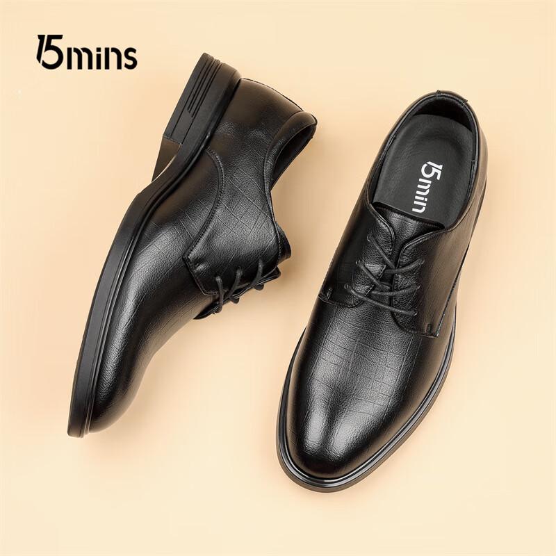 Men s Lace-up Business Casual Derby Shoes 40